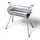 Grillpeter Mangal Ararat 2 mm Schaschlikgrill + 9er Drehspieß Haube Motor