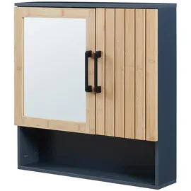 [en.casa] Svanes 56 cm Dunkelgrau/Natur