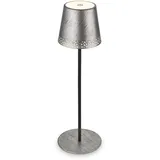 Briloner LED Tischleuchte Silber