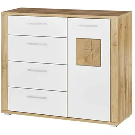 Uno Sideboard Yambio ¦ holzfarben ¦ Maße (cm): B: 106 H: 90 T: 38.0