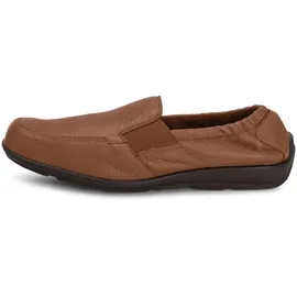 VITAFORM Hirschleder Slipper Herren Cognac 44
