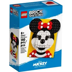 LEGO 40457 Minnie Mouse Ziegelstein-Skizzen (Neu differenzbesteuert)