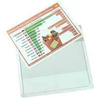 Eichner Magnet-Sichttasche aus Hart-PVC DIN A4 quer, grau