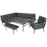 BellaVista Sorrent Loungeset grau