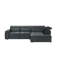 Twist Ecksofa  Colombo ¦ schwarz ¦ Maße (cm): B: 296 H: 103 T: 227.0