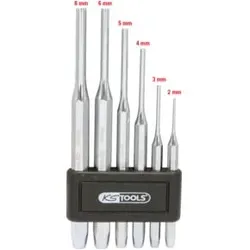 KS Tools Splintentreibersatz, hochglanz verchromt, 6-teilig