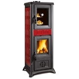 La Nordica Holzofen mit Backfach Gemma Forno 5.0 | Keramik bordeaux | 7,3 kW