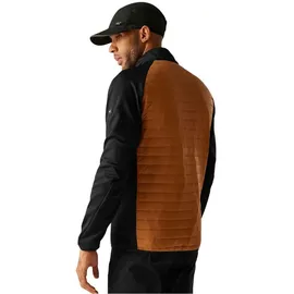 Regatta Clumber Hybrid Jacke - Pumpkin Spice / Black - L