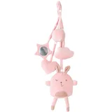 roba Spielset 'Lil Cutie 5 Spielfiguren zum Anhängen an Spiel- & Montessori Spielbogen - Activity Spielzeug zum Aufhängen - Rosa