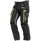 Gms Everest Textilhose wasserdicht - Schwarz/Grau/Neon-Gelb - 3XL