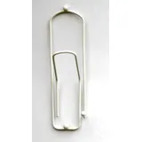 DanDiBo Ambiente Garderobenhaken Büroklammer 32 cm Weiß