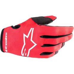Alpinestars Radar Kinder Motocross Handschuhe, rot, Größe M