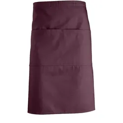 SOL'S Medium Apron Greenwich - burgundy - onesize