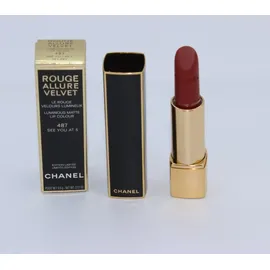 Chanel Rouge Allure Velvet 487 See You at 5 Lippenstift
