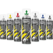 a.m.p.e.r.e Bodenmarkierspray TRAFFIC PAINT 500ml rot AMPERE