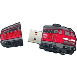 idee+spiel 110-21120 EUROTRAIN 16 GB USB-Stick Diesellokomotive BR 218 Sammleredition 2020