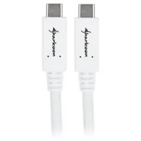 Sharkoon USB-C auf USB-C 0,5 m Weiß
