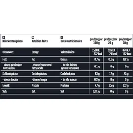 Body Attack Instant Rice Pudding 3000g Beutel