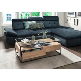 Bozen II Eiche Sonoma glasklar 110 x 42 x 60 cm