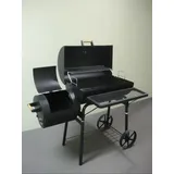 KIUG® XL Smoker Laguna SECA BBQ STANDGRILL/GRILLWAGEN Holzkohle Grill Grillkamin ca. 1,5 mm Stahl Profi-QUALITÄT