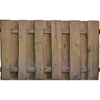Tetzner & Jentzsch Sichtschutzelement 180 x 90 cm Braun Holz