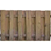 Tetzner & Jentzsch Sichtschutzelement 180 x 90 cm Braun Holz