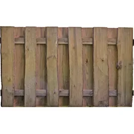 Tetzner & Jentzsch Sichtschutzelement 180 x 90 cm Braun Holz