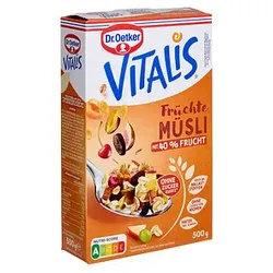 Dr.Oetker Vitalis Früchte Müsli 500,0 g