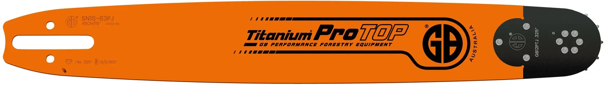 GB Führungsschiene Titanium ProTOP .325
