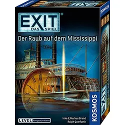 Kosmos 691721 - EXIT Das Spiel: Der Raub auf dem Mississippi | Zustand: Neu & original versiegelt