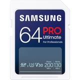 Samsung PRO Ultimate R200/W130 SDXC 64GB, UHS-I U3, Class 10 (MB-SY64S/EU)