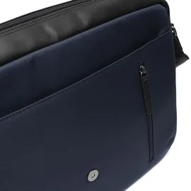 The Chesterfield Brand Fusion Falun Messenger 40 cm Laptopfach blau