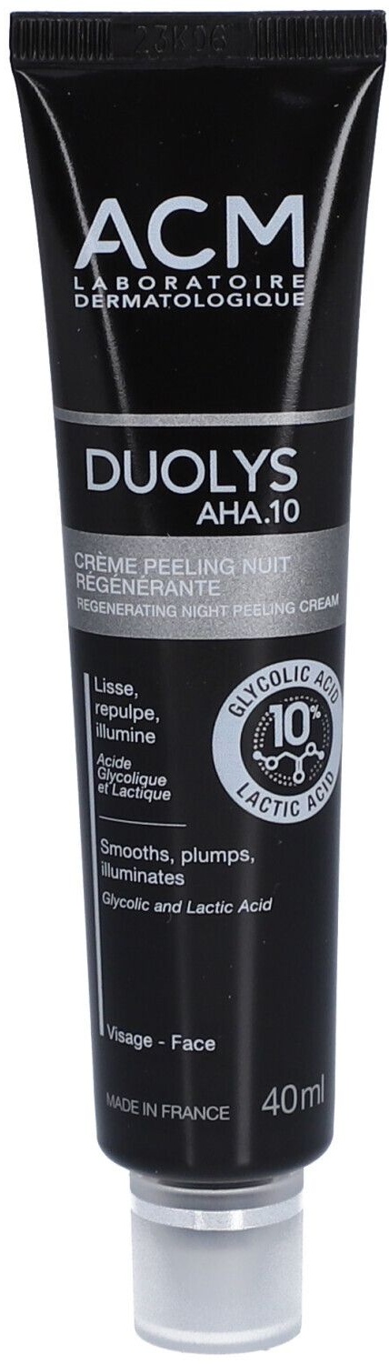 ACM Duolys AHA.10 Crème Peeling nuit Régénérante 40 ml crème