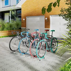Woltu Fahrradständer Silber