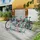 Woltu Fahrradständer Silber