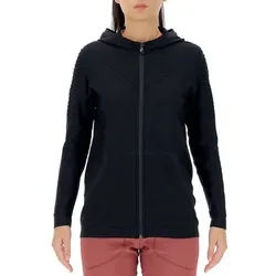 UYN Damen CITY RUNNING OW HOODED, Blackboard, M