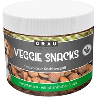 Grau – das Original – Getreidefreie, vegetarische Snacks für Hunde - Veggie Snacks, 1er Pack (1 x 160 g), Ergänzungsfuttermittel für Hunde