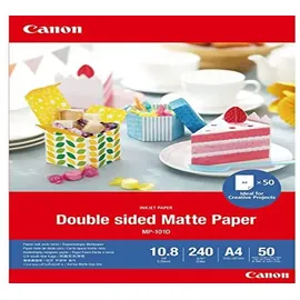 Canon MP-101D A4 50 DOUBLE MATTE PHOTO PAPER 4076C005