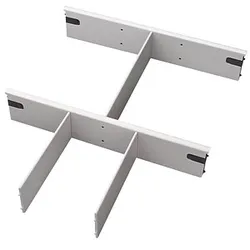 HAMMERBACHER Trennsteg grau 1 Set