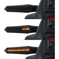Oxford Nightrider Blinker für Motorräder Schwarz