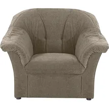 DOMO collection Sessel Pegnitz Polyester 105 x 82 x 82 cm Braun