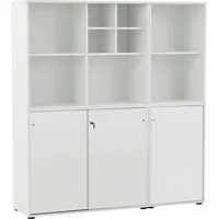 Schildmeyer Serie 400 Aktenschrank 151,1 x 41,0 x 167,2 cm weiß