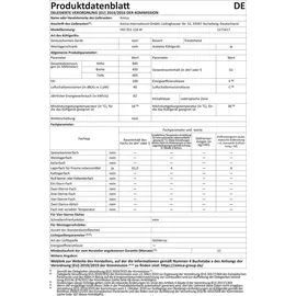 Amica VKS 351 116 W Kühlschrank (61 l, 845 mm hoch, Weiß)