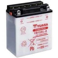 YUASA BATTERIE YB12AL-A offen ohne Saeure