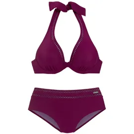 LASCANA Bügel-Bikini Damen Lila/Pink 44 Cup B