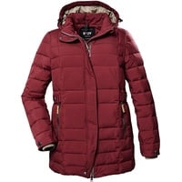 STOY Damen Steppjacke mit abzippbarer Kapuze - Große Größen STW 6 WMN QLTD JCKT, weinrot, 52,