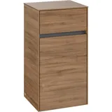 Villeroy & Boch Collaro Seitenschrank C03200RH, 40,4x74,8x34,9cm, Anschlag links, Kansas Oak