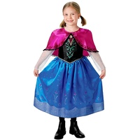 Rubies Die Eiskönigin Anna Kinderkostüm - Größe: S - 98-104 - Hochwertige Frozen Verkleidung Karneval, Halloween