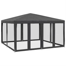vidaXL Partezelt 4 x 4 m inkl. 8 Seitenteile Anthrazit