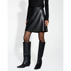Opus Damen Minirock in Leder-Optik Modell REANA cosmic', Black, 38